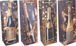 Dovanų maišelis buteliui M 35 × 12 × 9 cm – visiems metams