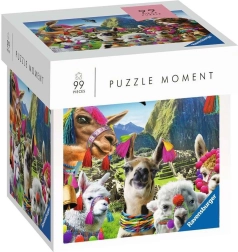 Ravensburger Puzzle Moment – lama, 99 dalių