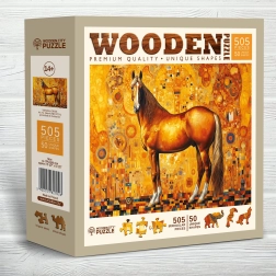 Wooden Puzzle Viennese Horse 505 Pieces