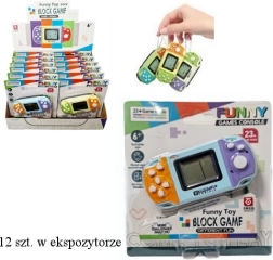 Elektroninis raktų pakabukas – mini žaidimų konsolė su 23 žaidimais