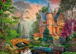 Ravensburger dėlionė „Įspūdingas terakotinis namas“ (1000 dalių)