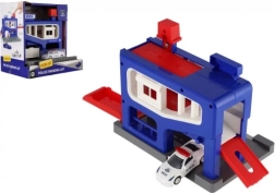 Policinis stovėjimo garažas su mašinėle