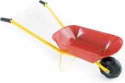 Vaikiškas skardinis karutis raudonas