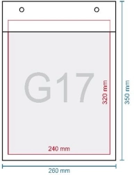 Bubble mailer g17 350 × 250 mm with self-adhesive closure