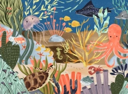 Galvosūkis Oceán Whimsy 500 dalių Ravensburger