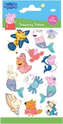 Laikinos „Peppa Pig“ tatuiruotės