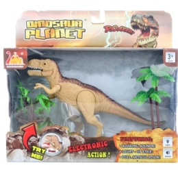Interaktyvus dinozauras T‑Rex su garsais ir šviesa
