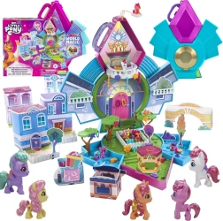 My Little Pony kristalinis švyturys Mini World Magic su 5 figūrėlėmis