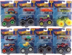 Hot Wheels Monster Trucks 1:64 su mašinėle
