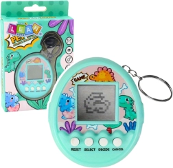 Tamagotchi pakabukas Pet Egg – elektroninis žaidimas vaikams, turkio spalvos
