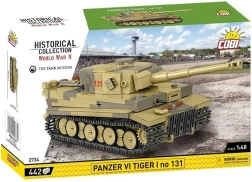 COBI Panzer VI Tiger I Nr. 131 tanko modelis