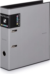A4 svirtinis segtuvas 7 cm PASTELINI pilkas