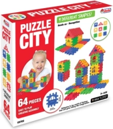 City building set – 64 pieces
