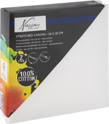 Drobinti dailininko drobės 20 × 20 cm iš medvilnės