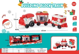 Christmas Train with Carriages and Shapes for Children