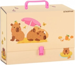 A4 drawing case with handle – capybara