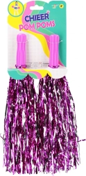 Rožiniai cheerleadingo pomponai vaikams (pora)