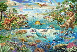 Puzzle World of Dinosaurs 200 pieces SCHMIDT