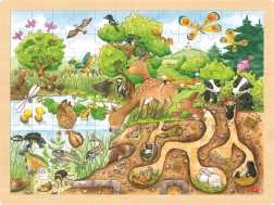 Large natural puzzle