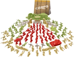 Kareivių figūrėlių rinkinys 105 vnt.