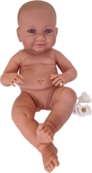 Llorens New Born mergaitė – realistiška kūdikio lėlė 40 cm, visiškai vinilinis kūnas