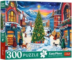 Puzzle „EasyPiece“ – 300 dalių kalėdinis miestelis