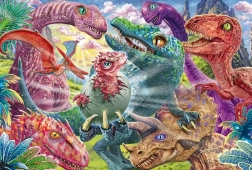 Small Dinosaur Puzzle 100 Pieces