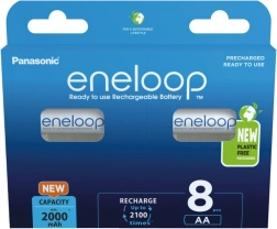 Eneloop AA akumuliatoriai 2000 mAh 8 vnt.