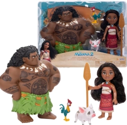 DISNEY VAIANA 2 figūrėlių rinkinys Vaiana ir Maui Voyager Petite