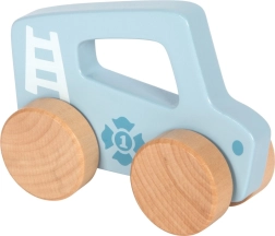 Wooden Blue Toy Car for Children Small Foot