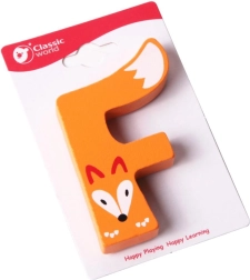 Wooden Letter F Classic World