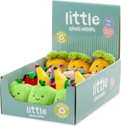 Pliušinis raktų pakabukas mini vaisius 10 cm