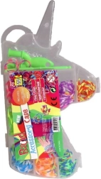 Spalvotų Loom gumelių rinkinys, 380 vnt.