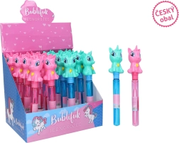 Burbulų pūtiklis su vienaragiu