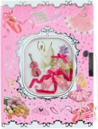 Ballerina Diary with Key