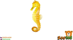 Zooted jūrų arkliuko figūrėlė, 8 cm