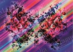 Dėlionė drugeliai 1000 dalių MAGNOLIA