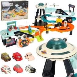 Kosminė lenktynių trasa su vairu