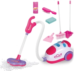 Valymo rinkinys su dulkių siurbliu ir efektais, 9 vnt.