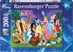 Ravensburger dėlionė Disney mėgstamos pasakos 200 dalių