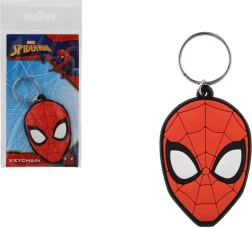 Guminis raktų pakabukas Spiderman – galva 7 cm