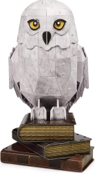 3D galvosūkis Harry Potter Hedviga ant knygų