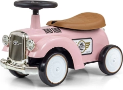 Stumdukas ROYCE Retro rožinis su daiktų skyriumi ir EVA ratais