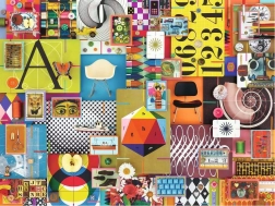Ravensburger Puzzle Eames House of Cards 1500 Pieces