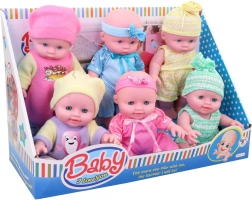 Kūdikis dėžutėje, 6 spalvų