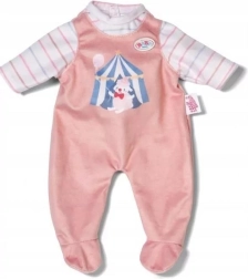 Abrikosų spalvos kombinezonas lėlėms BABY born 36 cm