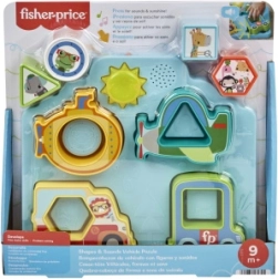 Fisher‑Price transporto priemonių dėlionė su garsais
