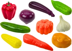 Minkštų daržovių žaislų rinkinys, 24 vnt.