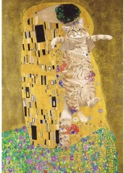Puzzle Cat Kiss 1000 pieces TREFL
