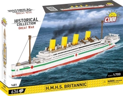 Konstruktorius HMHS BRITANNIC 1:700 – 636 detalių nuo COBI